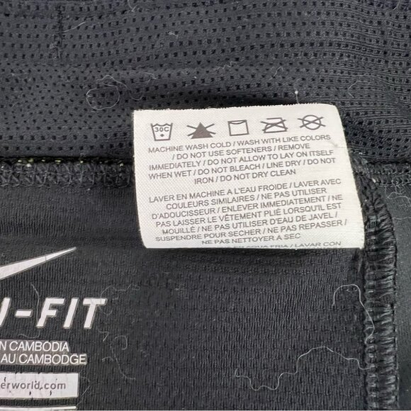 Nike leggings cropped capris livestrong Black and Yellow Dri-FIT Pants - Picture 7 of 8